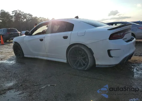 2019 Dodge Charger Scat Pack z USA, uszkodzony, nr VIN 2C3CDXGJ6KH599353